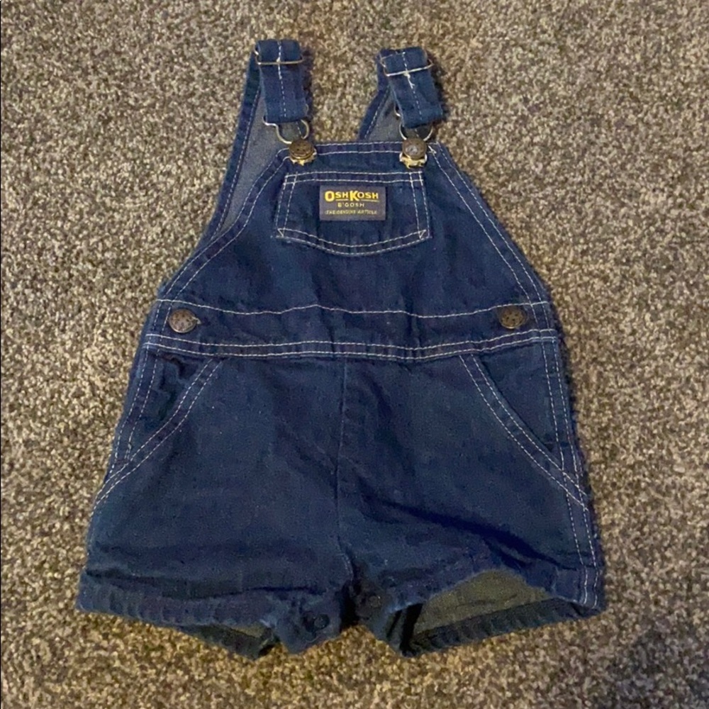 OshKosh baby girl jean overalls